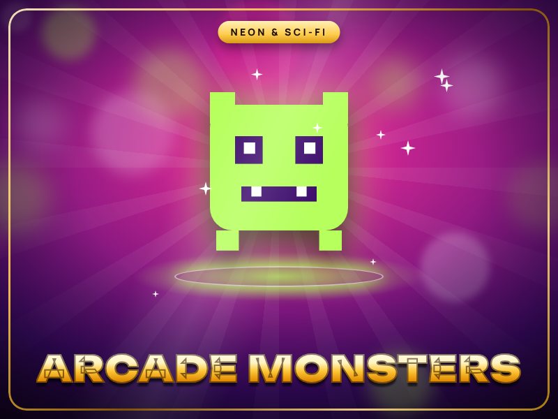Arcade Monsters game artwork