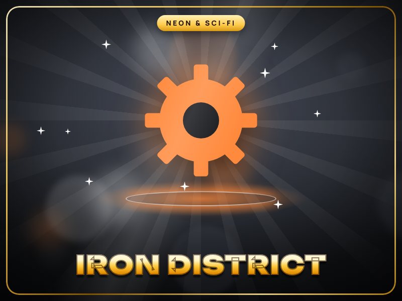 Iron District game artwork