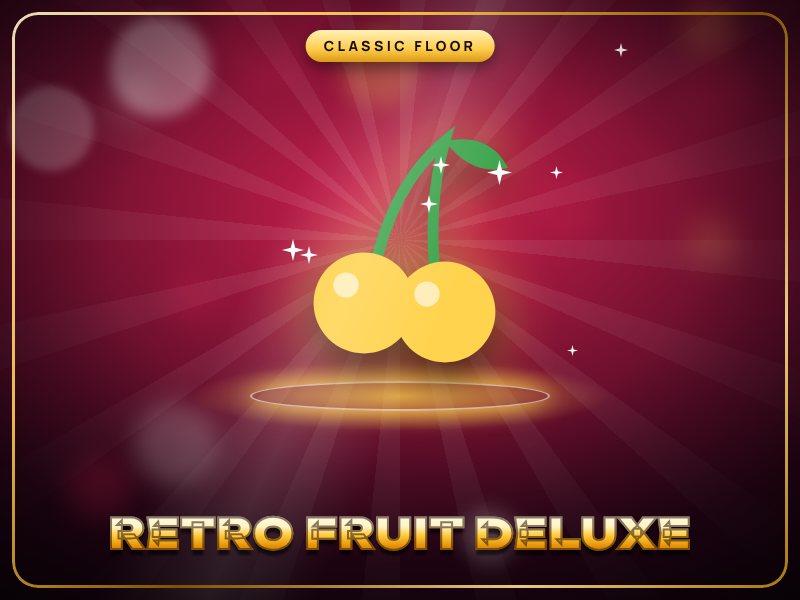 Retro Fruit Deluxe game artwork